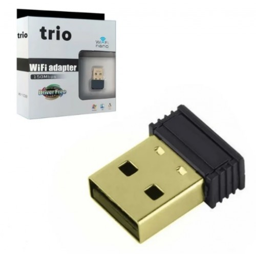 TRİO W102 USB MİNİ  WİRELESS  300 MPBS
